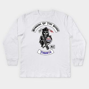 Sons of Baseball (Toronto Baseball) Kids Long Sleeve T-Shirt